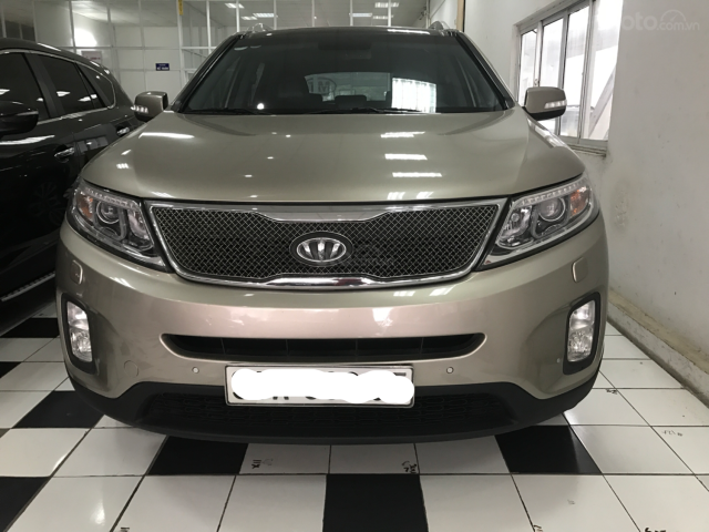 Bán Kia Sorento GATH 2015, mầu vàng cát