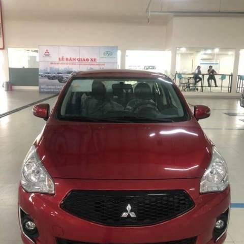 Bán Mitsubishi Attrage sản xuất 2018, màu đỏ, nhập khẩu nguyên chiếc