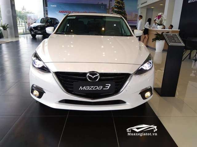 Bán ô tô Mazda 3 sản xuất 2019, màu trắng, giá cạnh tranh nhất thị trường