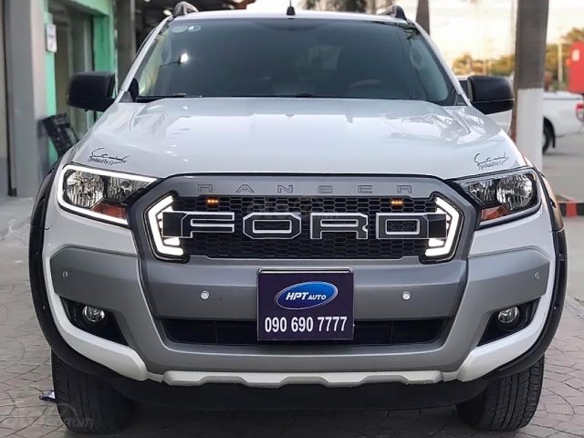 Bán Ford Ranger XLS 2.2 AT sản xuất 2016, màu trắng, nhập khẩu