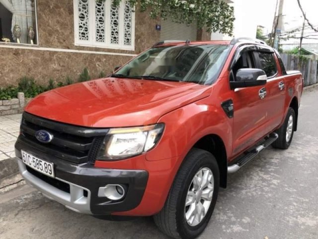 Bán Ford Ranger 3.2 AT Wildtrak năm sản xuất 2012, màu đỏ