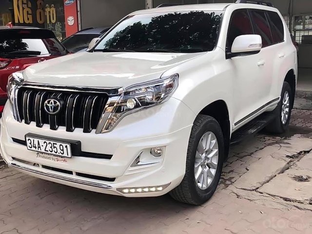 Cần bán gấp Toyota Prado TXL sản xuất 2016, màu trắng, xe nhập chính chủ