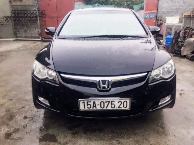 Cần bán xe Honda City 2.0 AT đời 2008, màu đen, xe đẹp