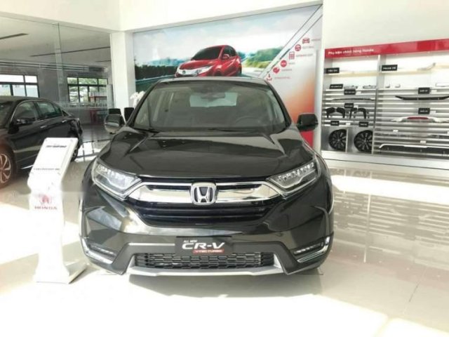 Cần bán Honda CR V đời 2019, màu đen, xe nhập