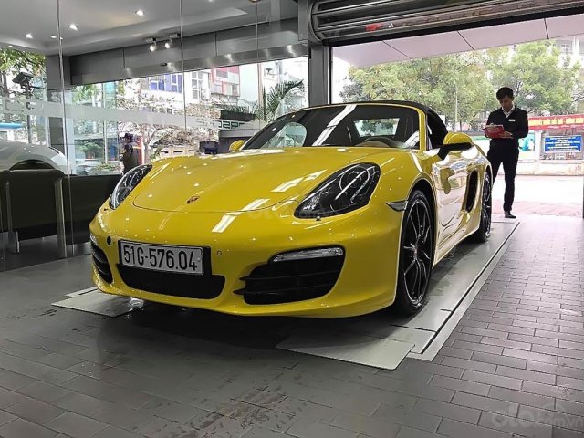 Bán Porsche Boxster 2015, màu vàng, nhập khẩu, chính chủ