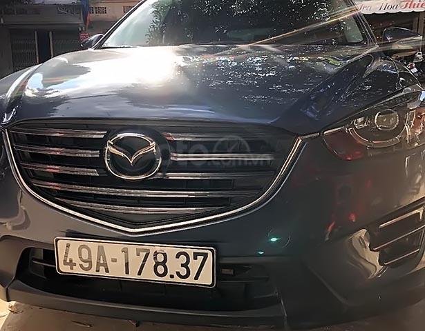 Bán Mazda CX 5 đời 2017, màu xanh lam xe gia đình