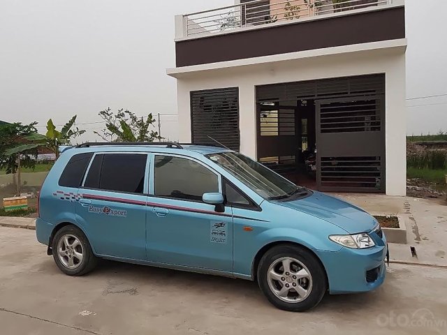 Cần bán gấp Mazda Premacy AT năm 2003, màu xanh lam  