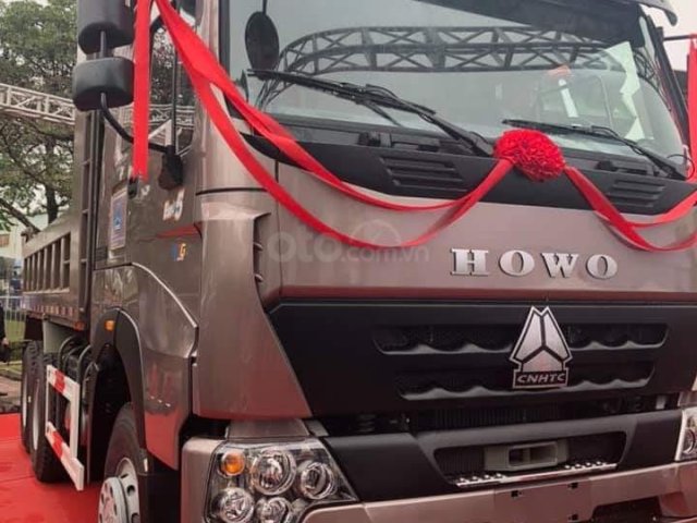 Bán xe tải ben Howo, 3 chân đời 2019, tải trọng 24T. Lh 096 643 82090