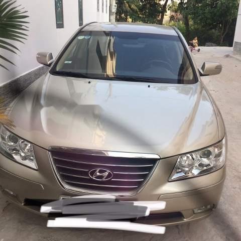 Bán Hyundai Sonata đời 2009, màu vàng, nhập khẩu 