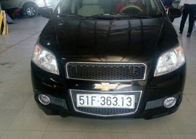 Cần bán xe Chevrolet Aveo năm 2015, màu đen