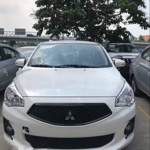 Bán xe Mitsubishi Attrage năm 2019, màu trắng, xe nhập giá cạnh tranh