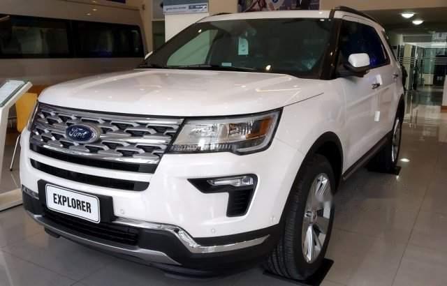 Bán Ford Explorer sản xuất năm 2018, màu trắng, nhập khẩu0