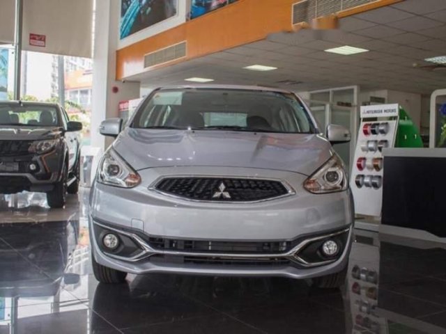 Bán ô tô Mitsubishi Mirage đời 2019, màu bạc, nhập khẩu nguyên chiếc