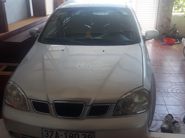 Bán xe Daewoo Lacetti EX 1.6 MT đời 2004, màu bạc