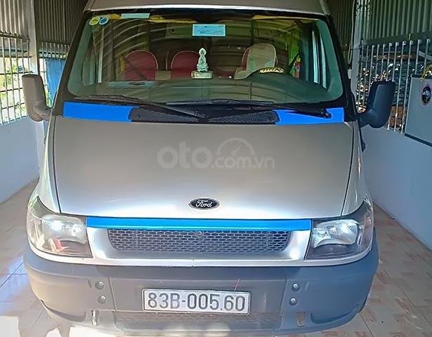 Cần bán lại xe Ford Transit đời 2004, màu bạc giá cạnh tranh0