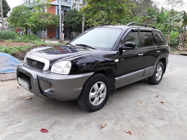 Bán Hyundai Santa Fe Gold năm 2005, màu đen, nhập khẩu  