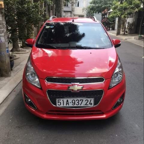 Bán Chevrolet Spark LTZ 2014, màu đỏ, nhập khẩu  