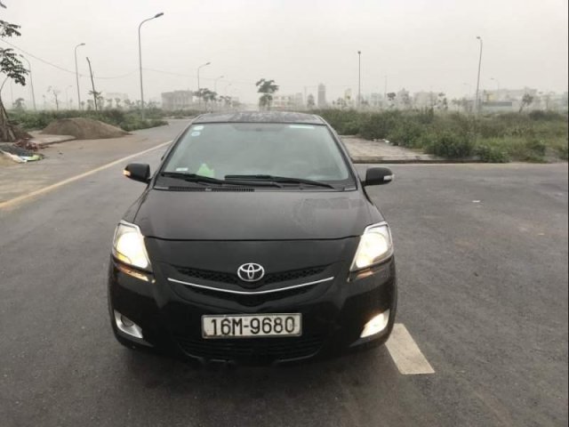 Bán Toyota Vios E đời 2009, màu đen, xe nhập