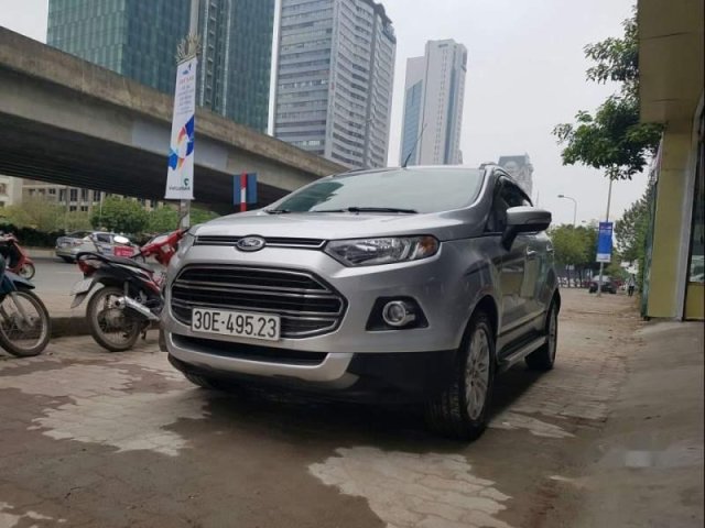 Bán xe Ford EcoSport 1.5AT Titanium năm 2014, màu bạc giá cạnh tranh