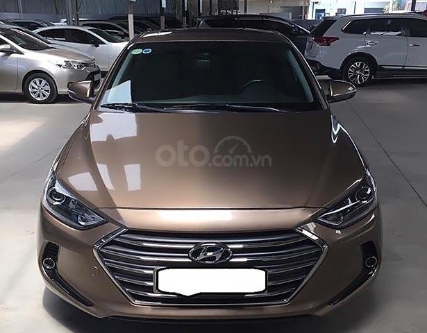 Bán Hyundai Elantra 1.6 AT đời 2016, màu nâu, số tự động 