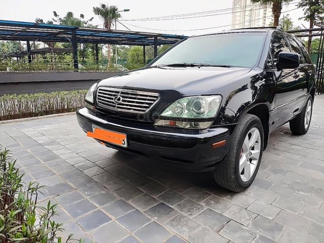 Bán Lexus RX 300 sản xuất 2002, màu đen, xe nhập  