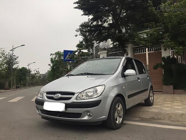 Bán Hyundai Click 1.4 AT đời 2008, màu bạc, nhập khẩu Hàn Quốc như mới0