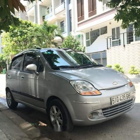 Cần bán gấp Chevrolet Spark MT 0.8 năm 2008, màu bạc như mới