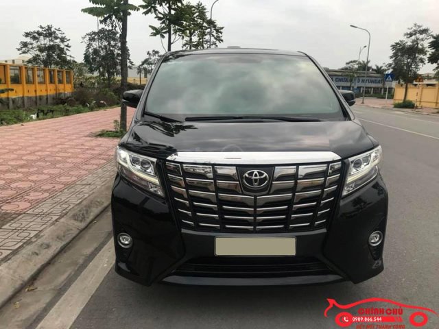 Bán Toyota Alphard Excutive Lounge màu đen, model 2016, call ngay 0989866544