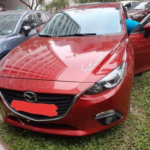 Bán Mazda 3 AT đời 2015, màu đỏ, xe nội thất đẹp đầy đủ tiện nghi, sạch sẽ đi ít rất giữ gìn