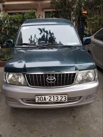 Cần bán gấp Toyota Zace MT đời 2004, xe gia đình công chức đi làm, bảo dưỡng định kỳ