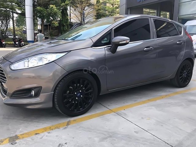 Bán Ford Fiesta S 1.0 AT Ecoboost năm 2014, màu xám ít sử dụng, giá tốt