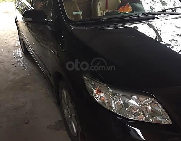 Cần bán xe Toyota Corolla altis năm 2009, màu đen, giá tốt