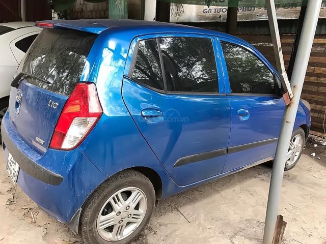 Xe Hyundai i10 2010, màu xanh lam, xe nhập 