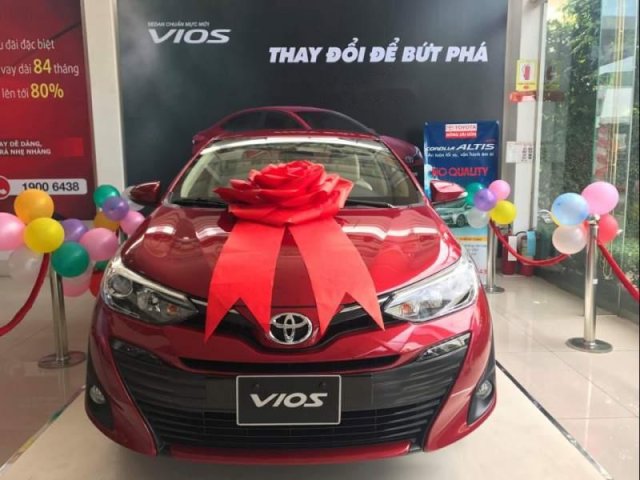 Bán xe Toyota Vios 1.5G sản xuất năm 2019, màu đỏ
