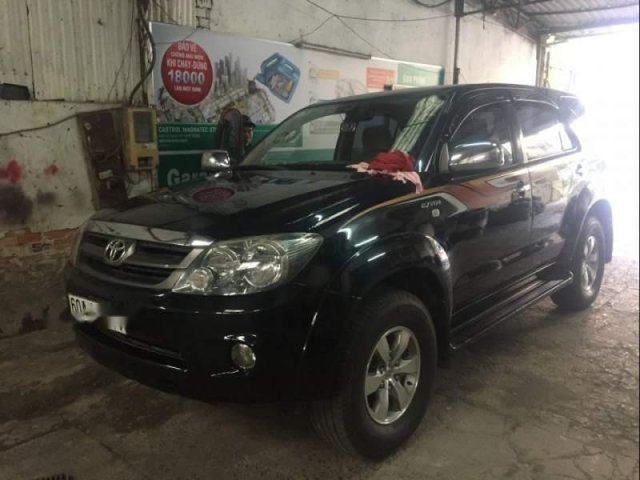 Cần bán xe Toyota Fortuner đời 2007, màu đen, xe nhập, giá tốt