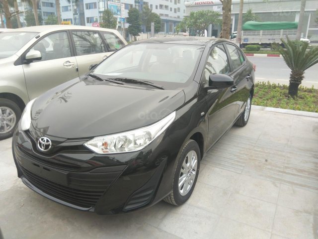 Bán ô tô Toyota Vios 1.5 E 2019, màu đen, 531 triệu