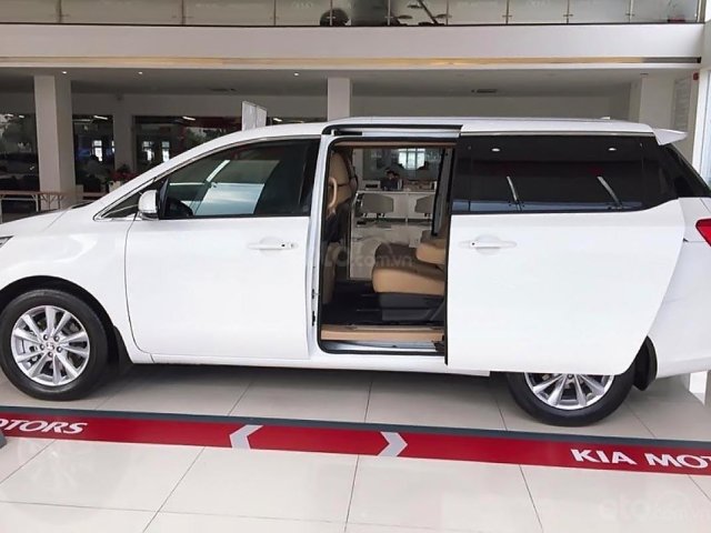 Bán Kia Sedona Platinum D đời 2019, màu trắng