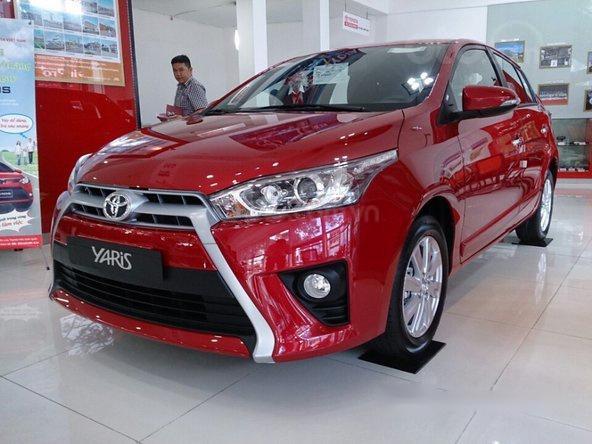 Xe Yaris mới 2019 giá rẻ cạnh tranh nhất + full phụ kiện + BH, khách chỉ cần nhận xe và đi, LH NVKD Mai