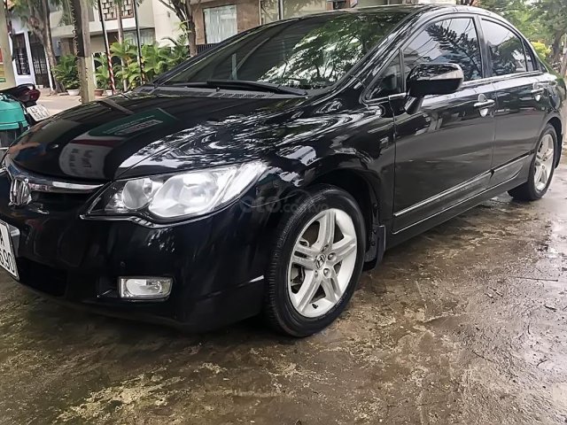 Gia đình bán Honda Civic 2.0 đời 2007, màu đen, nhập khẩu nguyên chiếc  