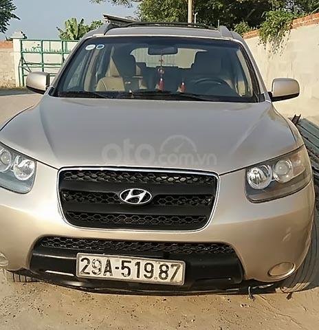 Cần bán Hyundai Santa Fe đời 2007, nhập khẩu số tự động, giá tốt