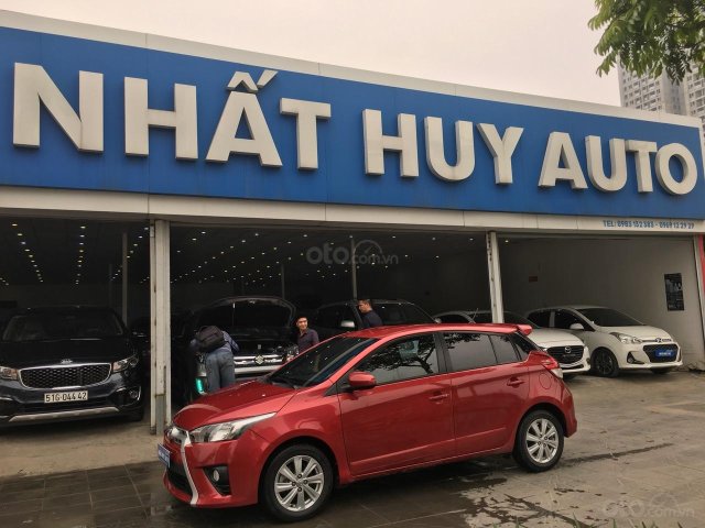 Bán ô tô Toyota Yaris 1.3E đời 2015, màu đỏ, nhập khẩu nguyên chiếc, giá 505tr