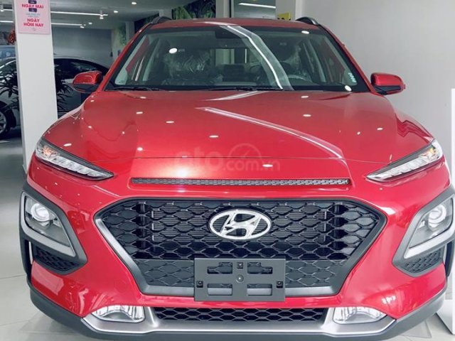 Bán Hyundai Kona 2019, màu đỏ, 615tr