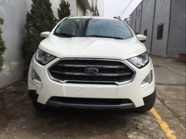 Bán xe Ford EcoSport 2019, màu trắng, mới hoàn toàn