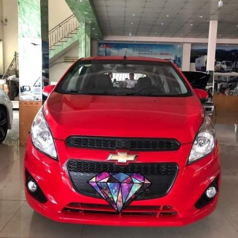 Bán Chevrolet Spark sản xuất năm 2016, màu đỏ số sàn, 225 triệu