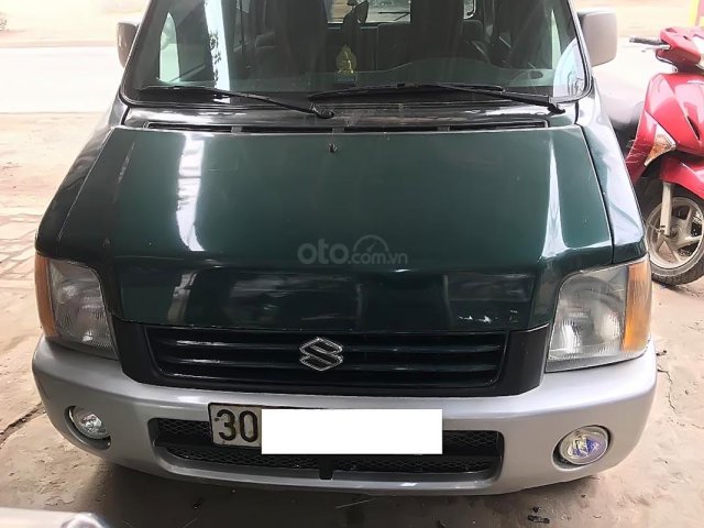 Bán Suzuki Wagon R+ 1.0 MT năm sản xuất 2005, màu xanh lá