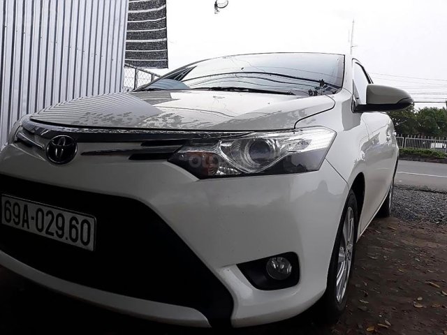 Bán Toyota Vios 1.5G năm 2016, màu trắng0