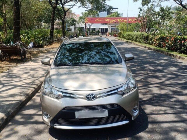 Cần bán xe Toyota Vios 1.5MT đời 2018, màu vàng cát bán 505 triệu0