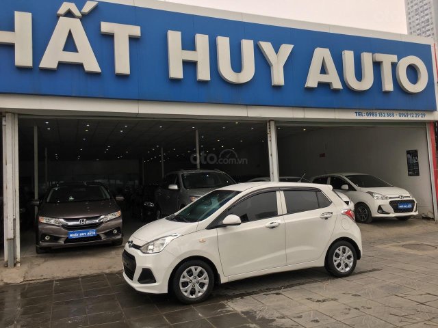 Bán Hyundai Grand i10 1.0MT đời 2016, màu trắng, nhập khẩu