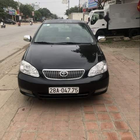 Bán ô tô Toyota Corolla altis sản xuất 2003, màu đen, xe đẹp