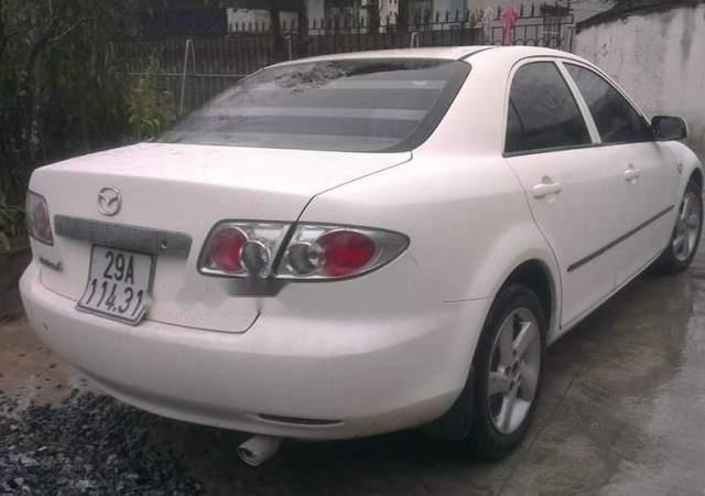 Cần bán Mazda 6 MT năm sản xuất 2003, màu trắng